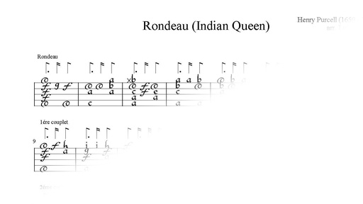 Rondeau (Indian Queen)