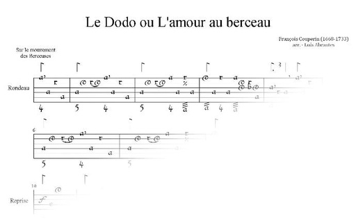 Le Dodo ou l'amour au berceau - F. Couperin